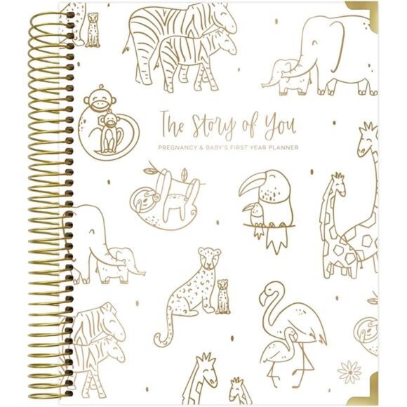 Daily planners New Pregnancy and Baby's First Year Calendar Planner & Keepsake - Picture 1 of 7